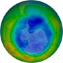 Antarctic Ozone 1992-08-22
